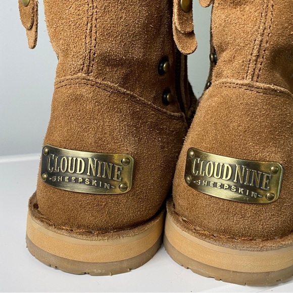 Cloud Nine Trixe Wheat Sheepskin Winter Boots - Picture 8 of 10